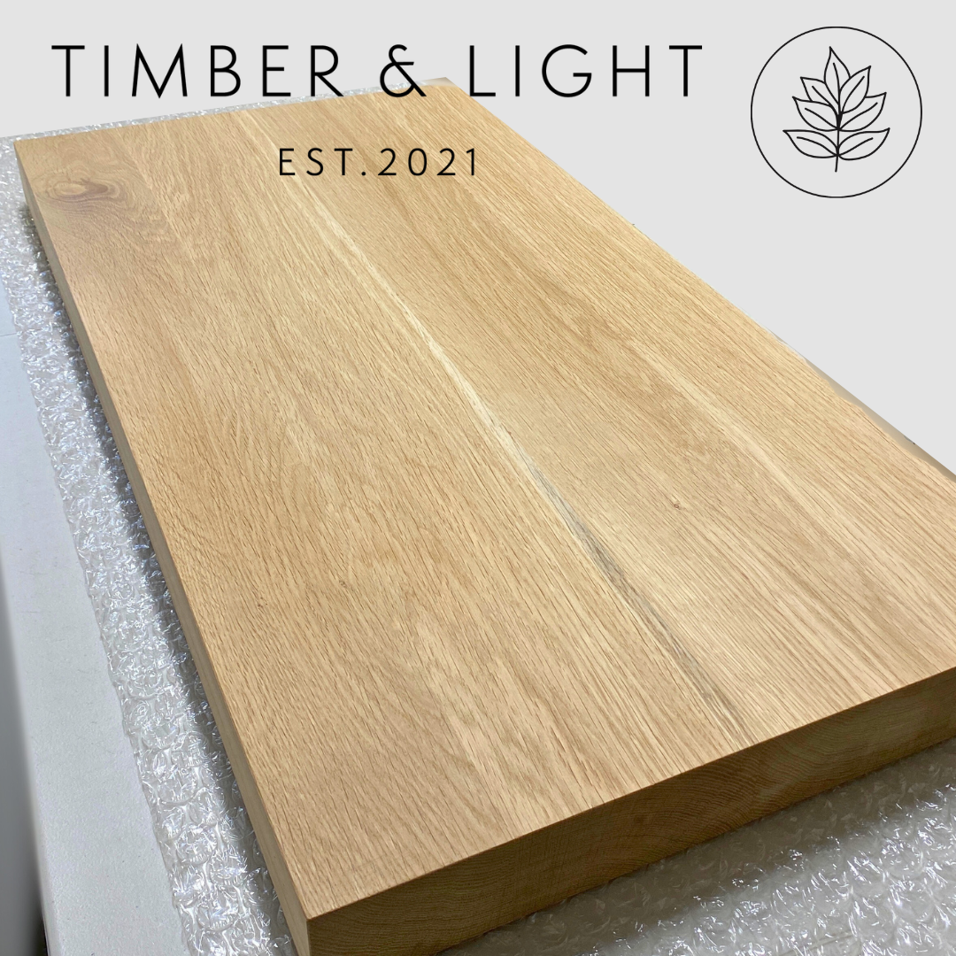 Thick Solid Timber Bathroom Vanity Top